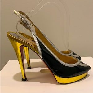 Christian Louboutin Fox Trot Sandal Sz 39